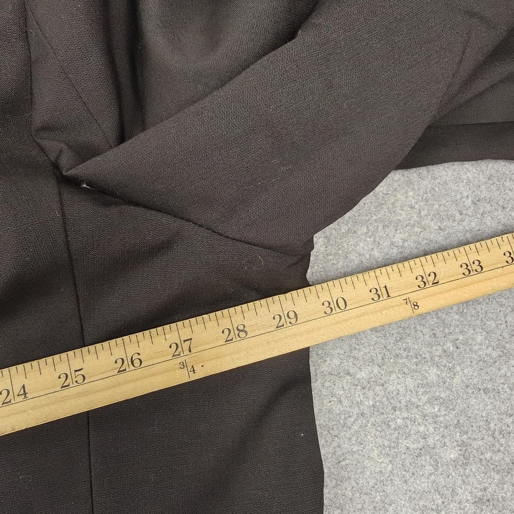 Pronto Uomo Blazer Mens 60L Big & Tall Black Wool Two Button Sport Coat Jacket - Picture 11 of 14